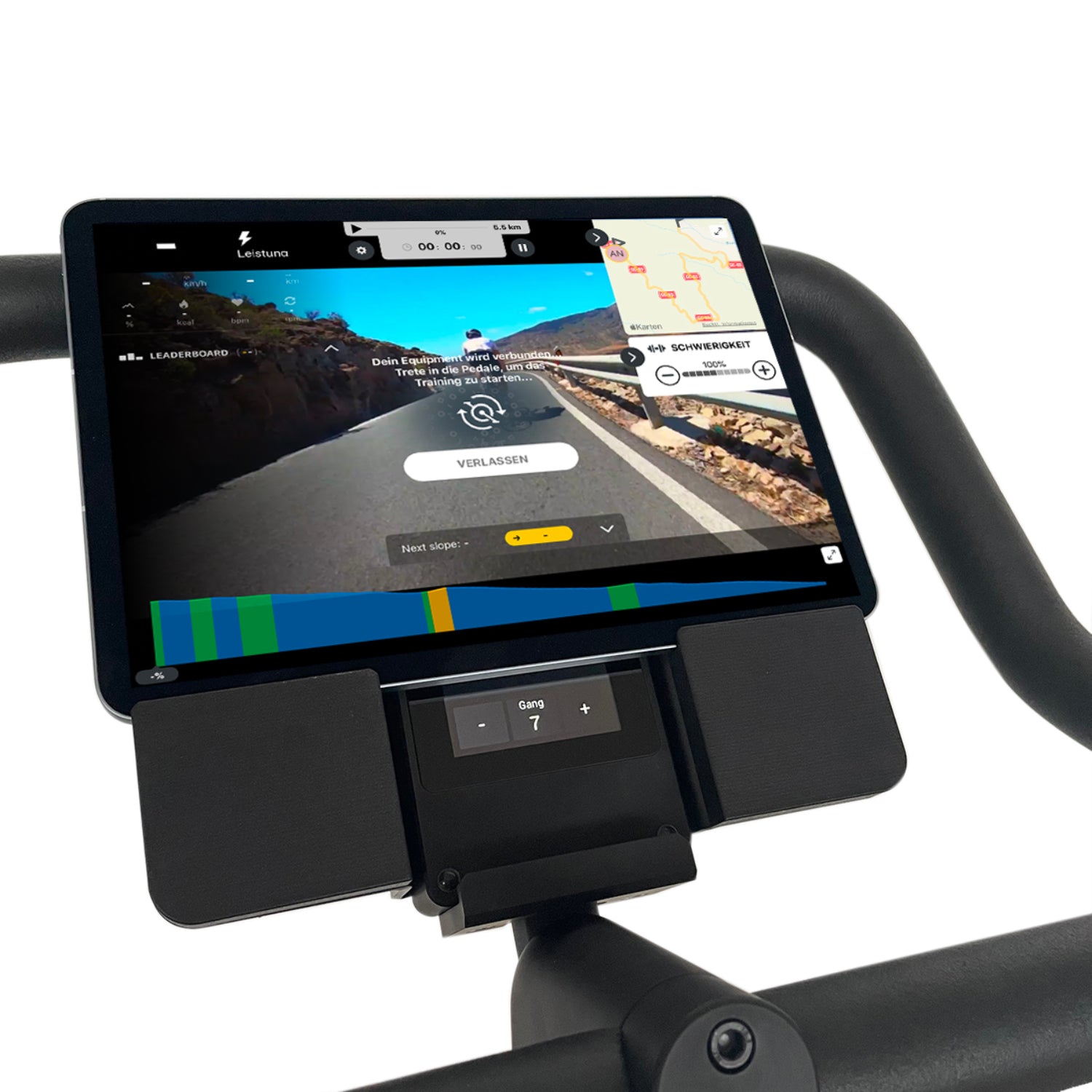 Stil-Fit Smart-Paket – Tablet eingelegt, Konsole sichtbar