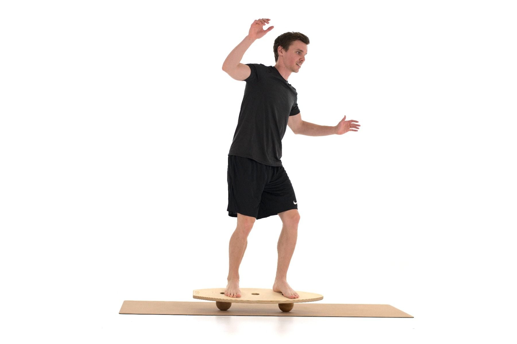 rollholz Balance Board Set groß 2.0