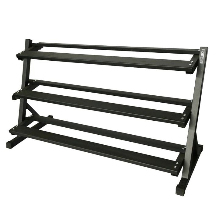 ForceUSA Rack mit 3 Ebenen für hexagonale Kurzhanteln