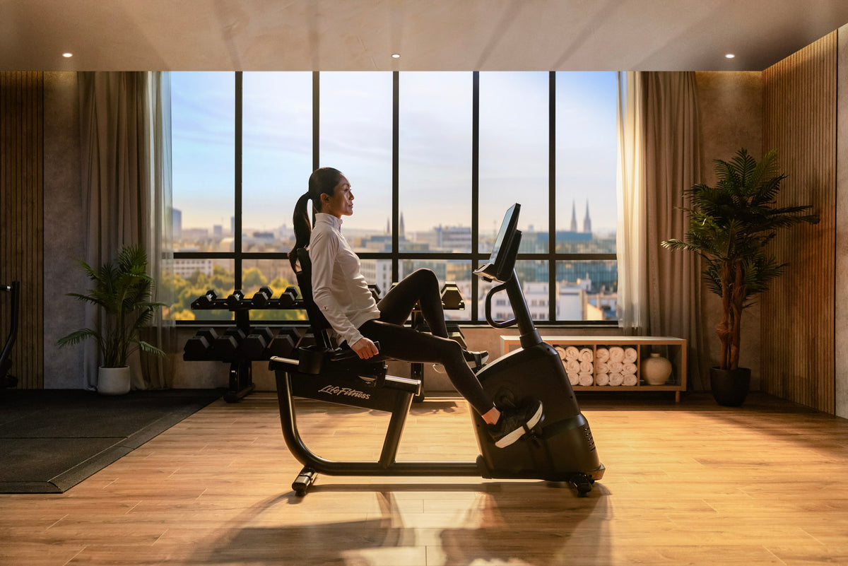 Life Fitness Atmos Liegeergometer