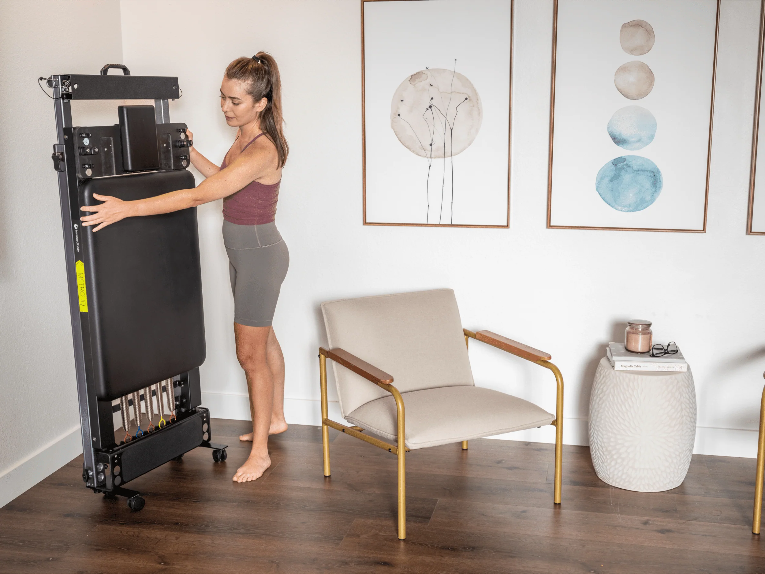 Balanced Body Metro IQ Reformer – Ansicht 8 — Pilates Reformer | Balanced Body