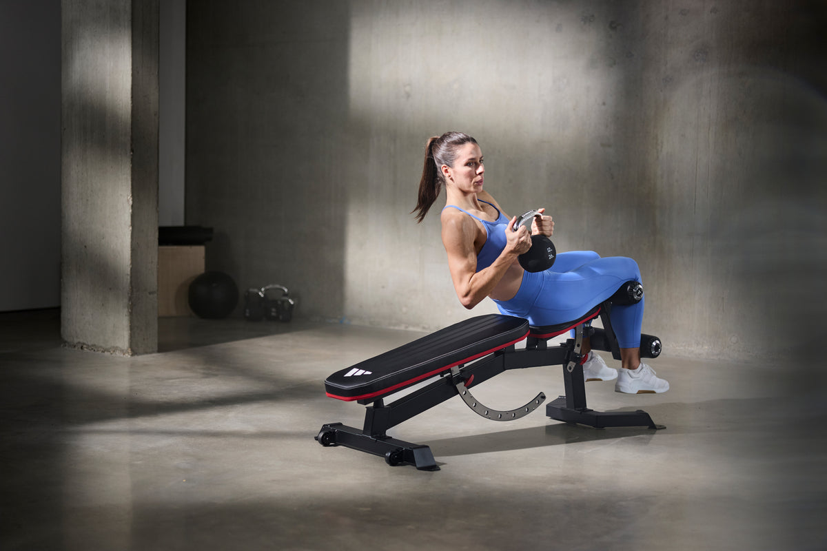 adidas Utility Bench mit Preacher Pad & Leg Extension