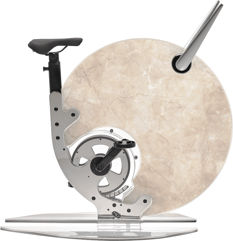 Ciclotte Marble Red Travertine – Detail Rahmen