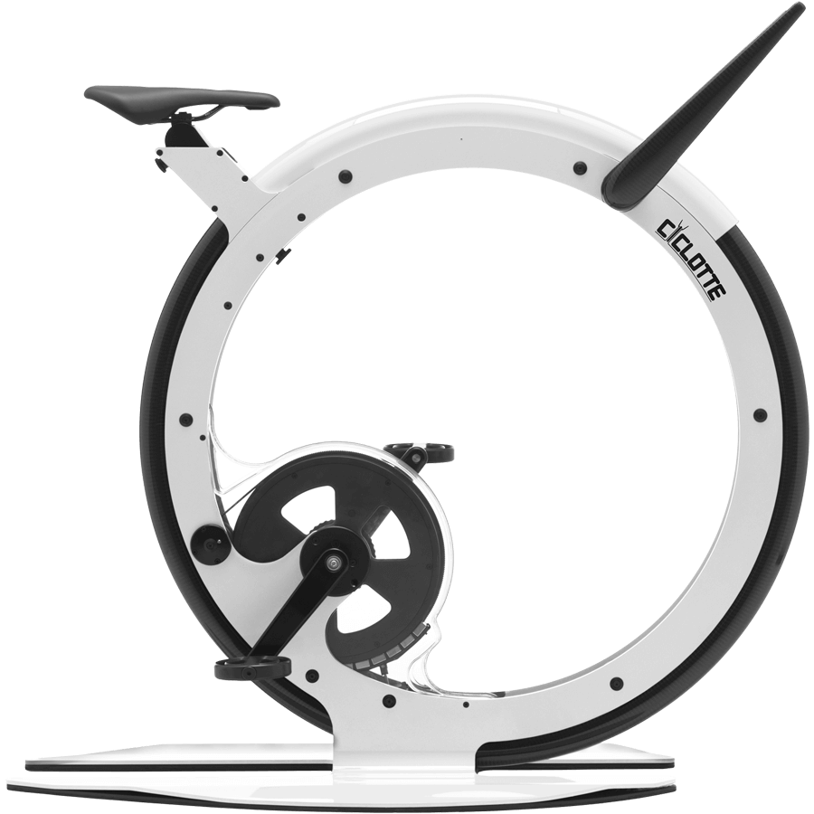 Ciclotte Bespoke Chrom Stahl – Schrägansicht