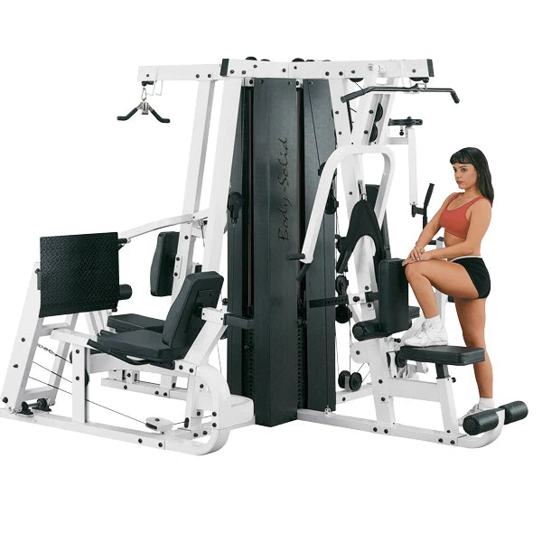 Bodysolid Multigym professionnel inkl. Beinpresse 3x95kg EXM4000S