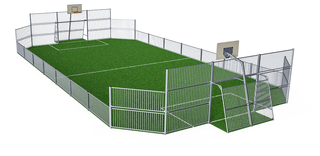 Kompan Outdoor Multiballsport Arena 12x24m