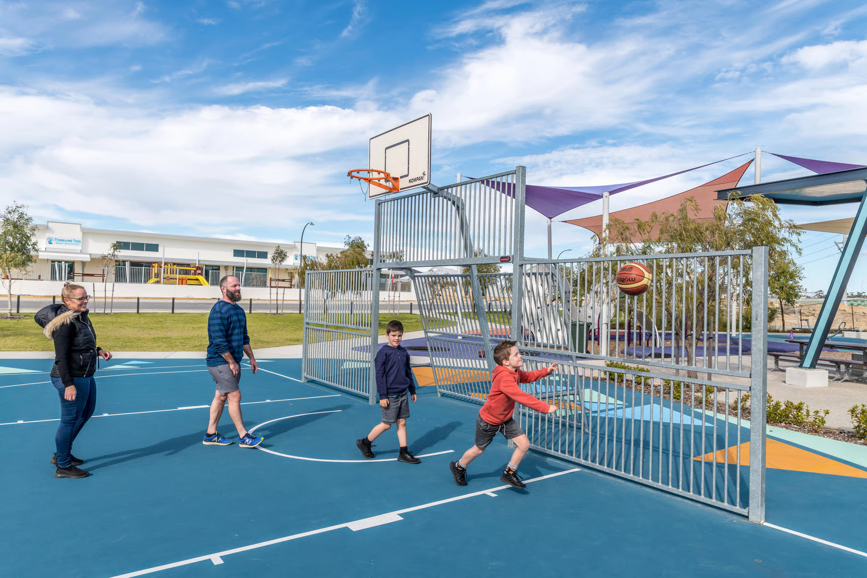 Kompan Outdoor Multiballsport Arena Multitor