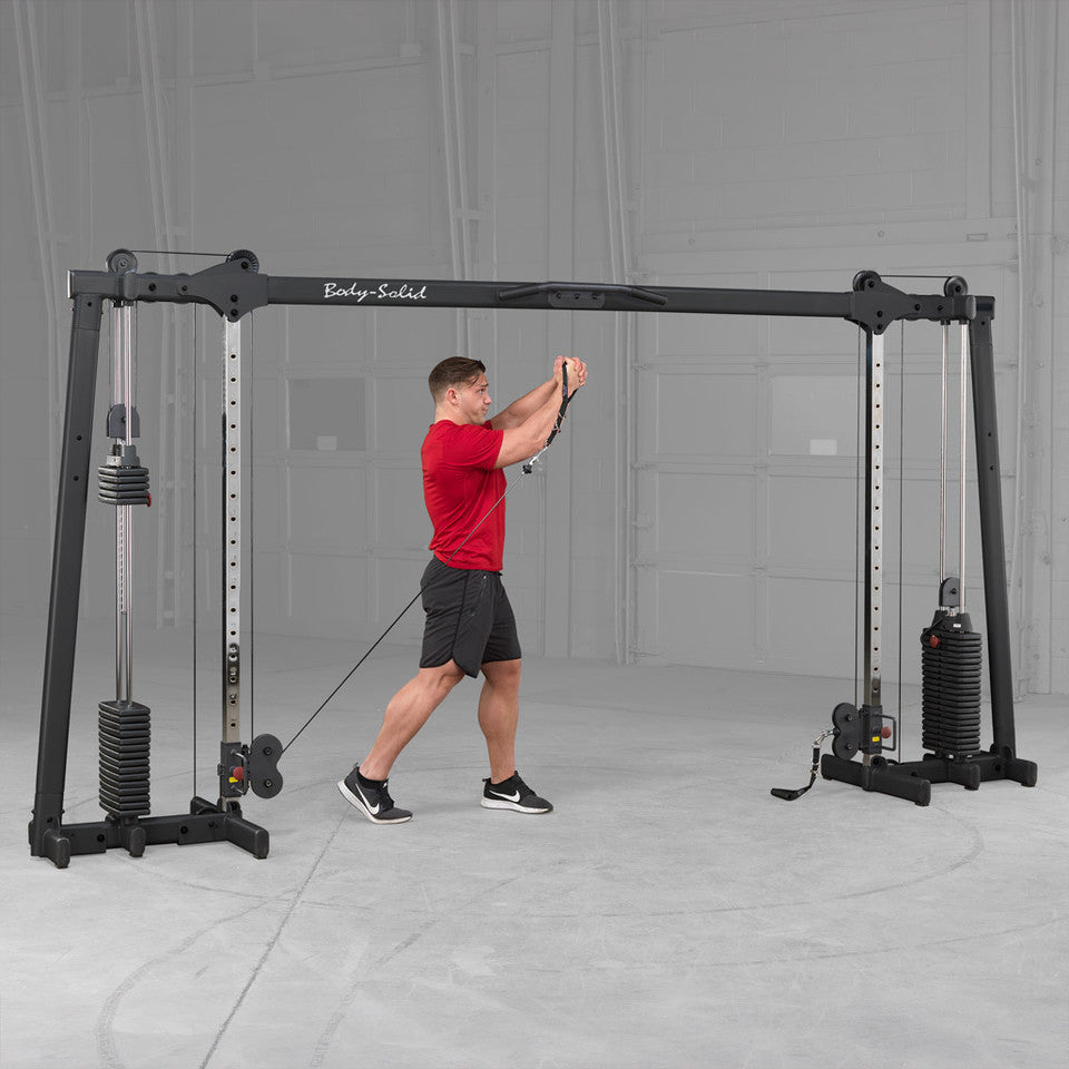 Bodysolid Deluxe Selectorized Crossover 2 X 75Kg