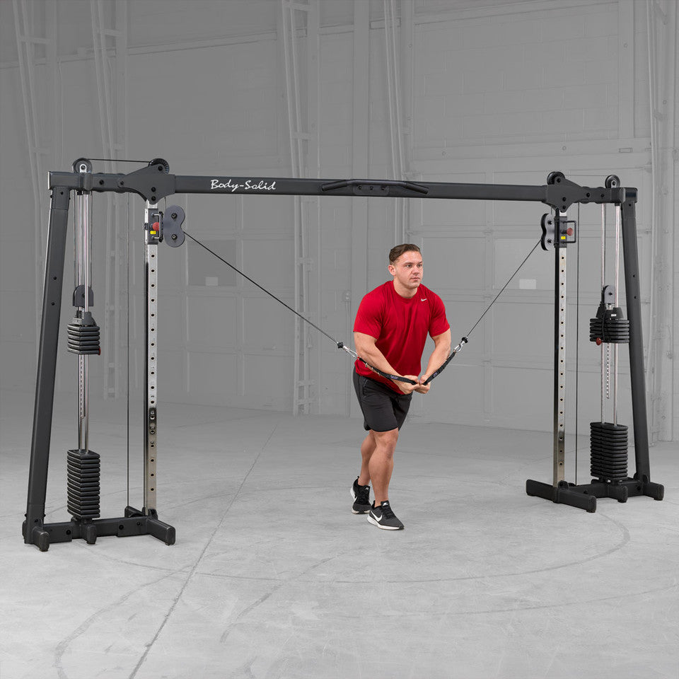 Bodysolid Deluxe Selectorized Crossover 2 X 75Kg