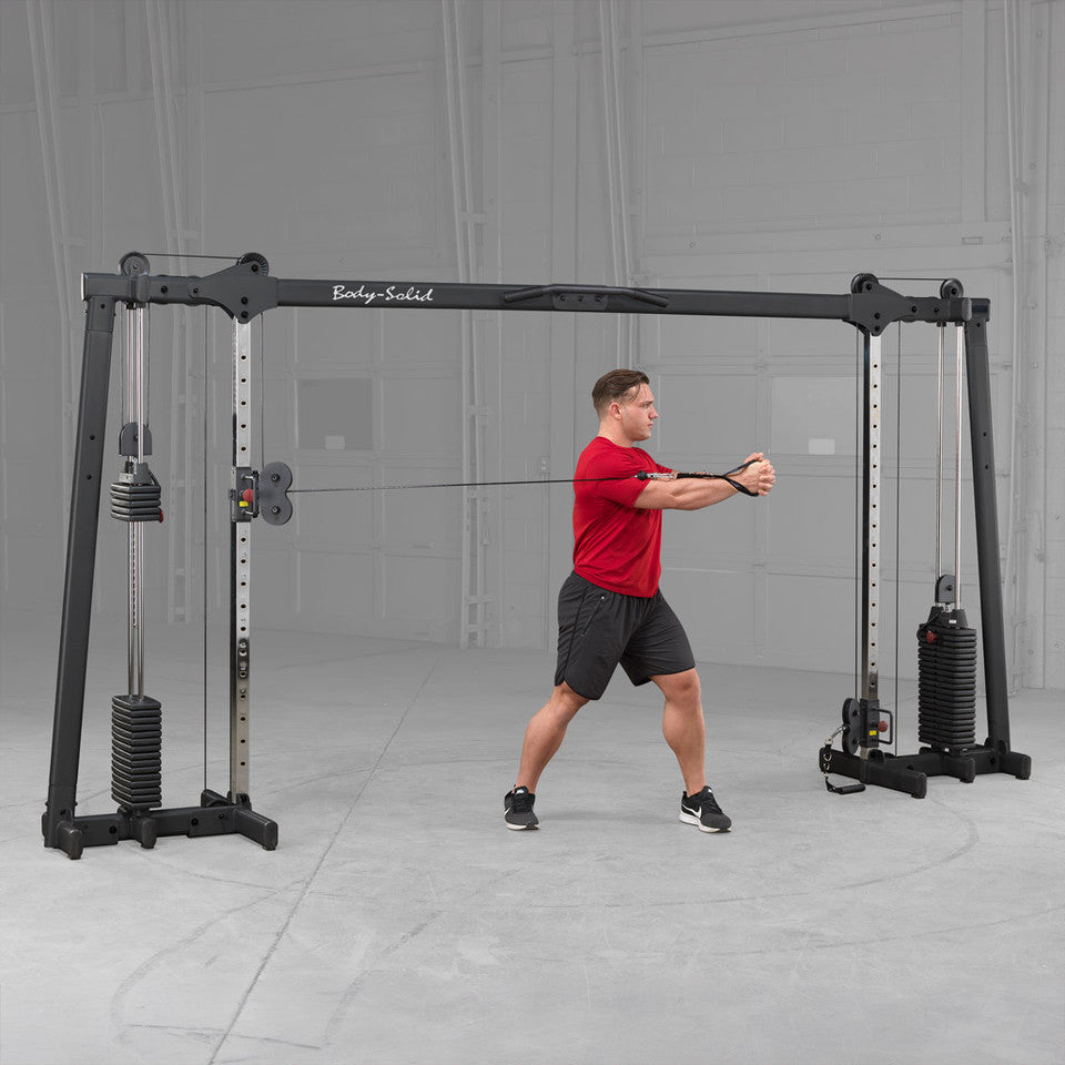 Bodysolid Deluxe Selectorized Crossover 2 X 75Kg
