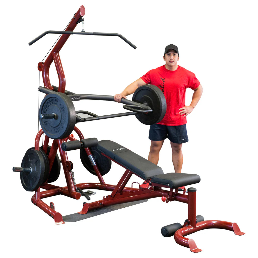 Bodysolid Leverage Gym inkl. Hantelbank GLGS100P4