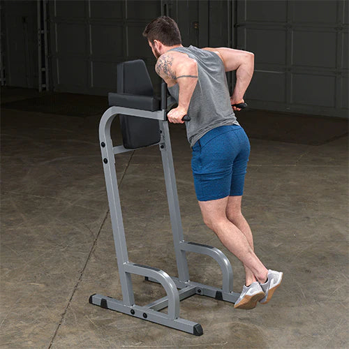 Bodysolid Vertical Knee Raise & Dip Station