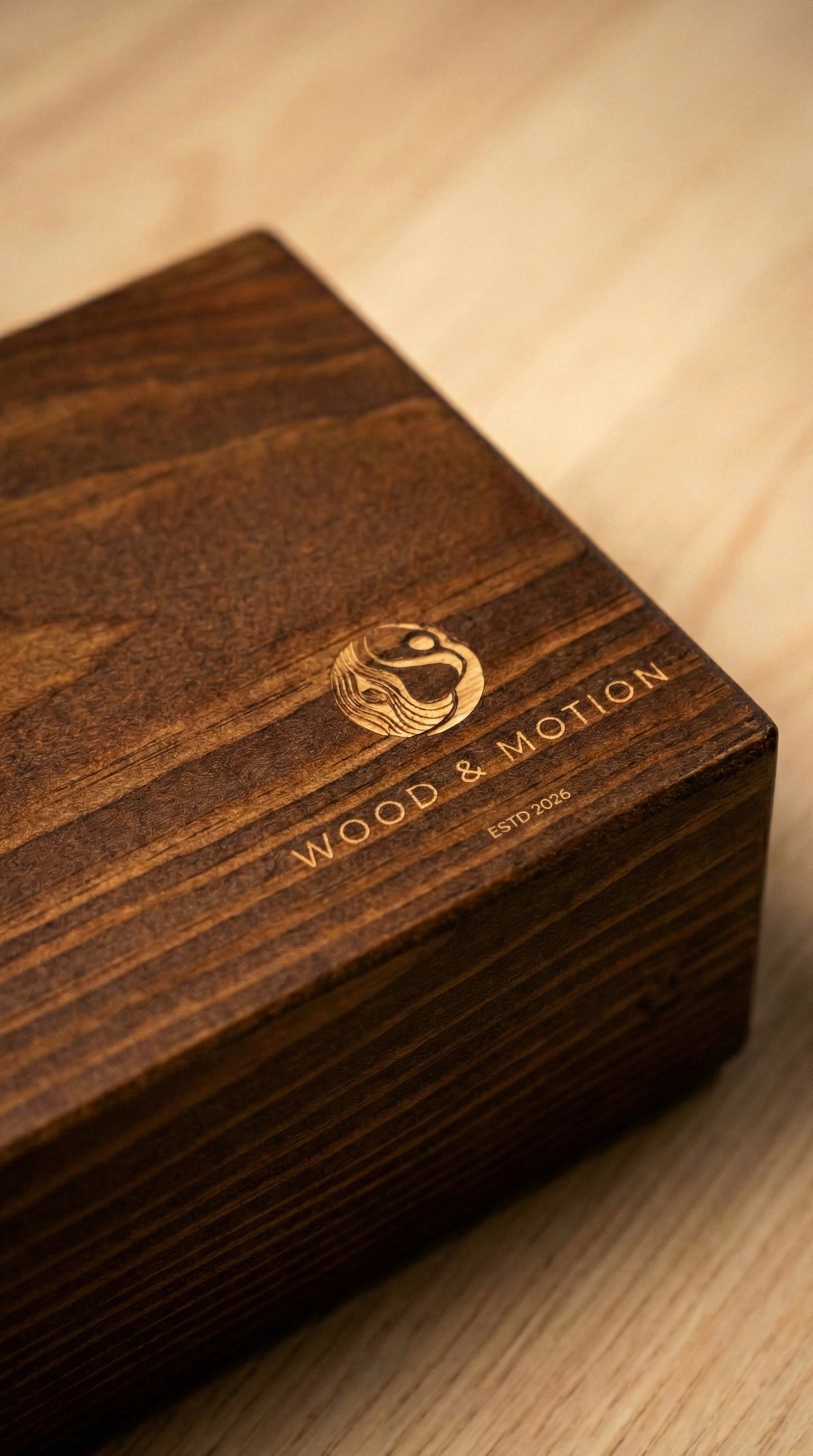 Wood & Motion Foundation Block Yogablock aus Holz