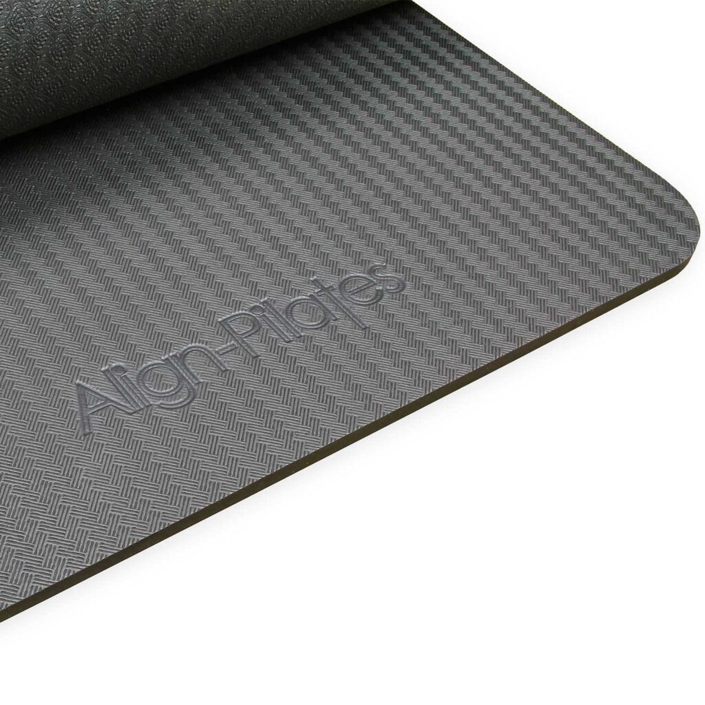 Align Pilates Studio Pilates-Matte 10 mm – Nahaufnahme der TPE-Oberfläche