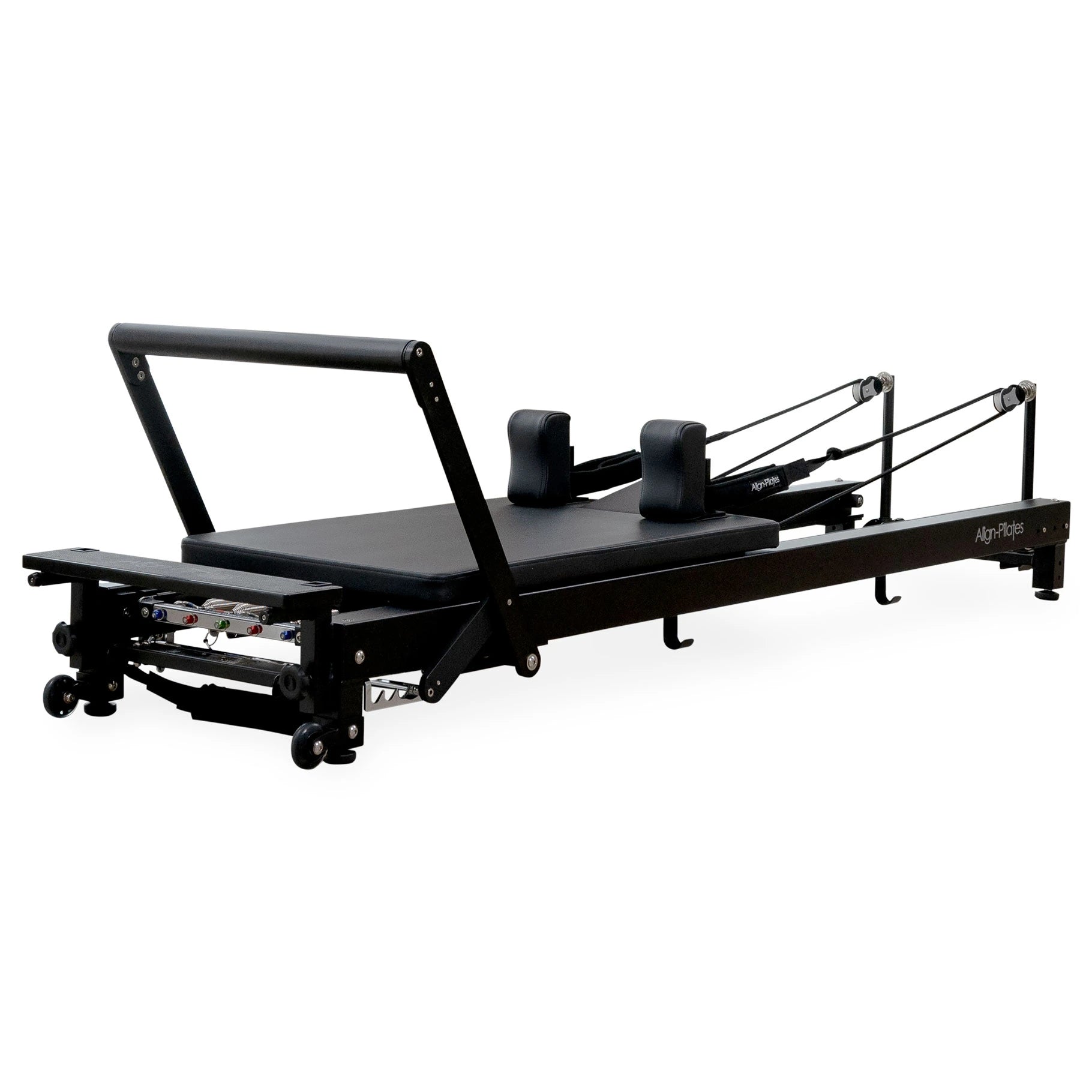 lign Pilates C8-Pro Reformer in Noir/Schwarz – Studio-Reformer