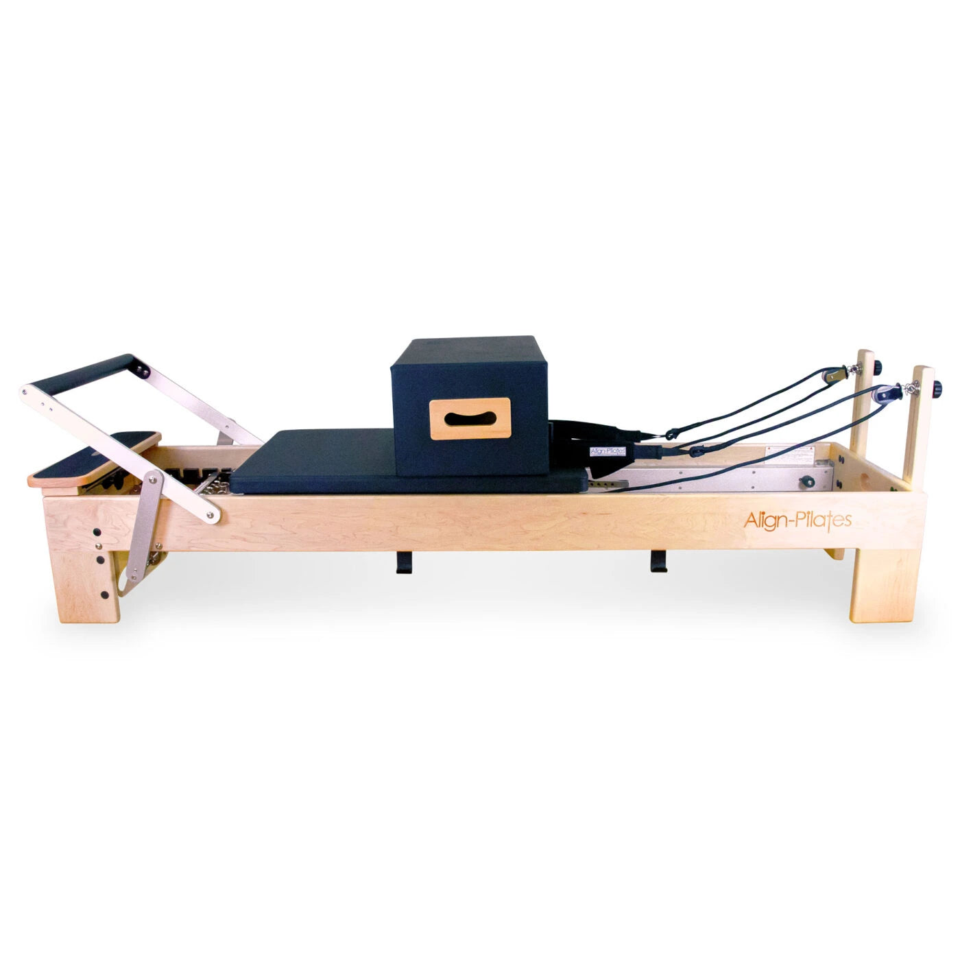Align Pilates M8 Pro Reformer (inkl. Sitting Box) – Ansicht 4 — Pilates Reformer | Align Pilates