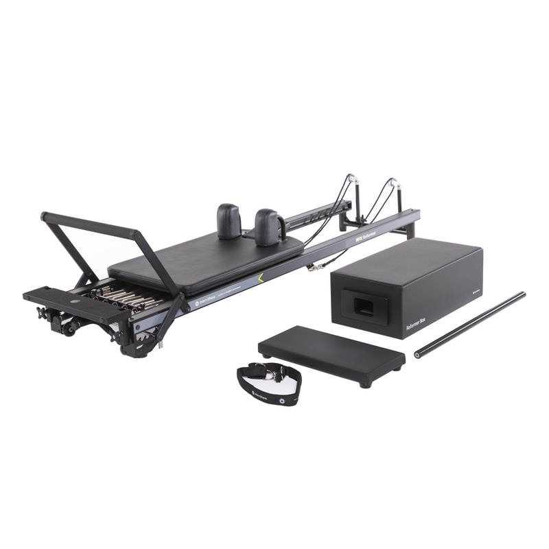 Merrithew MPX Reformer (Vertical Stand) – Ansicht 2 — Pilates Reformer | Merrithew