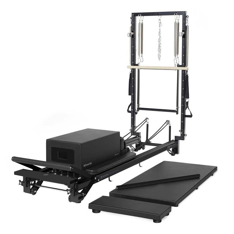 Merrithew SPX Max Plus Reformer mit Half Cadillac Jet Black — Pilates Reformer | Merrithew