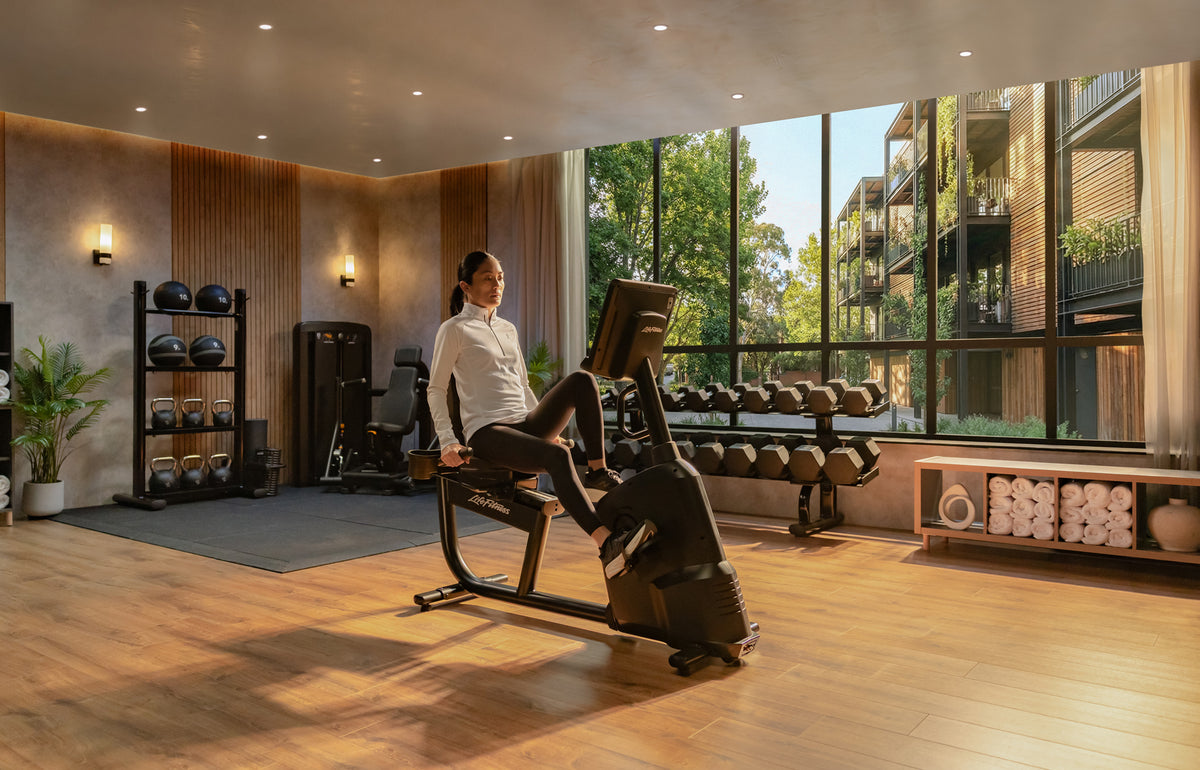 Life Fitness Atmos Liegeergometer