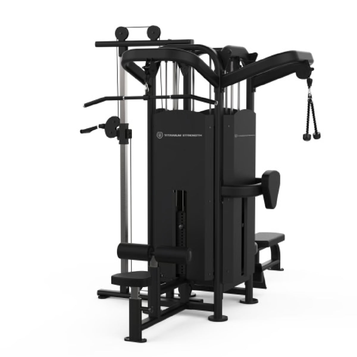 Titanium Strength Black Series 4 Stationen Multifunktionsturm