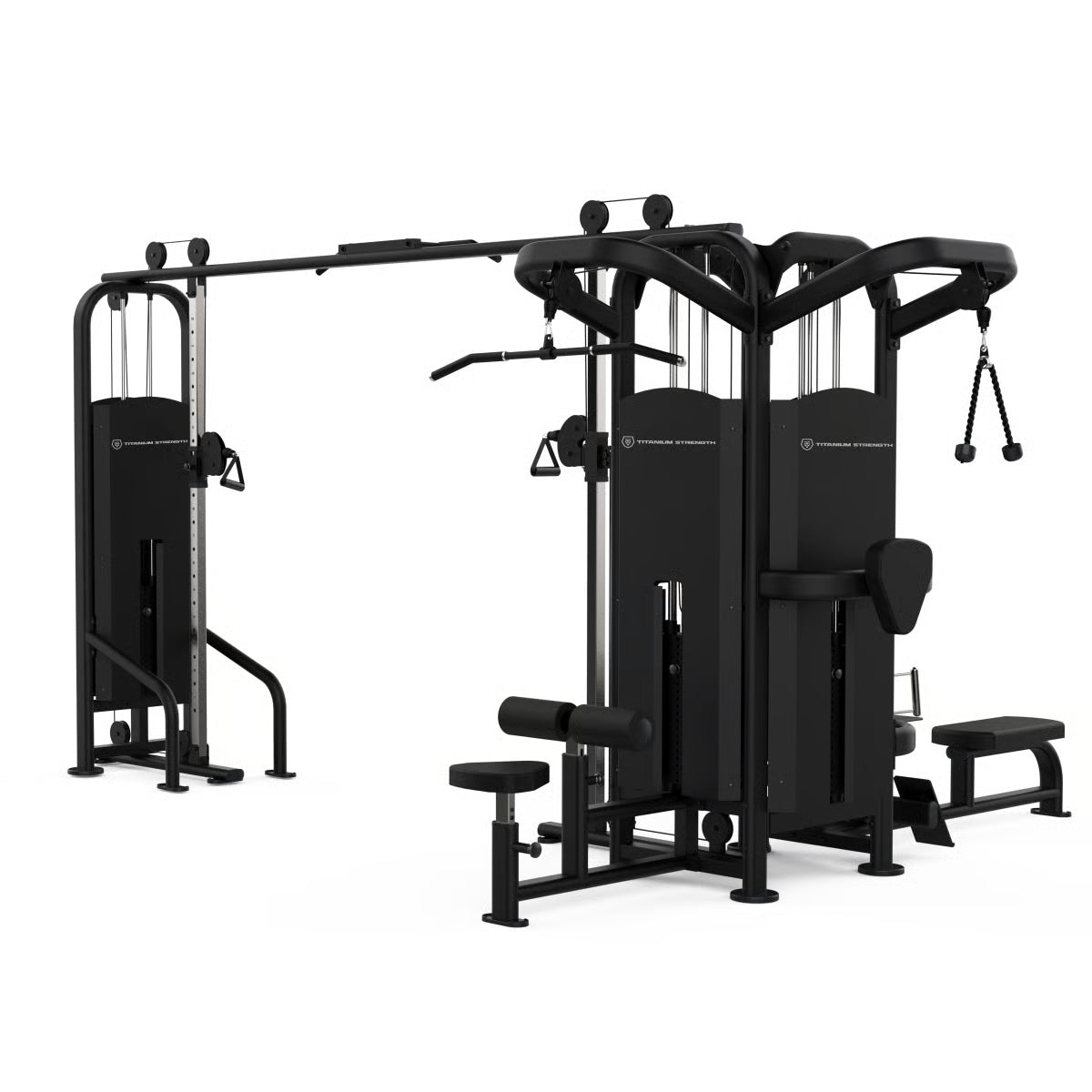 Titanium Strength Black Series 5 Stationen Multifunktionsturm