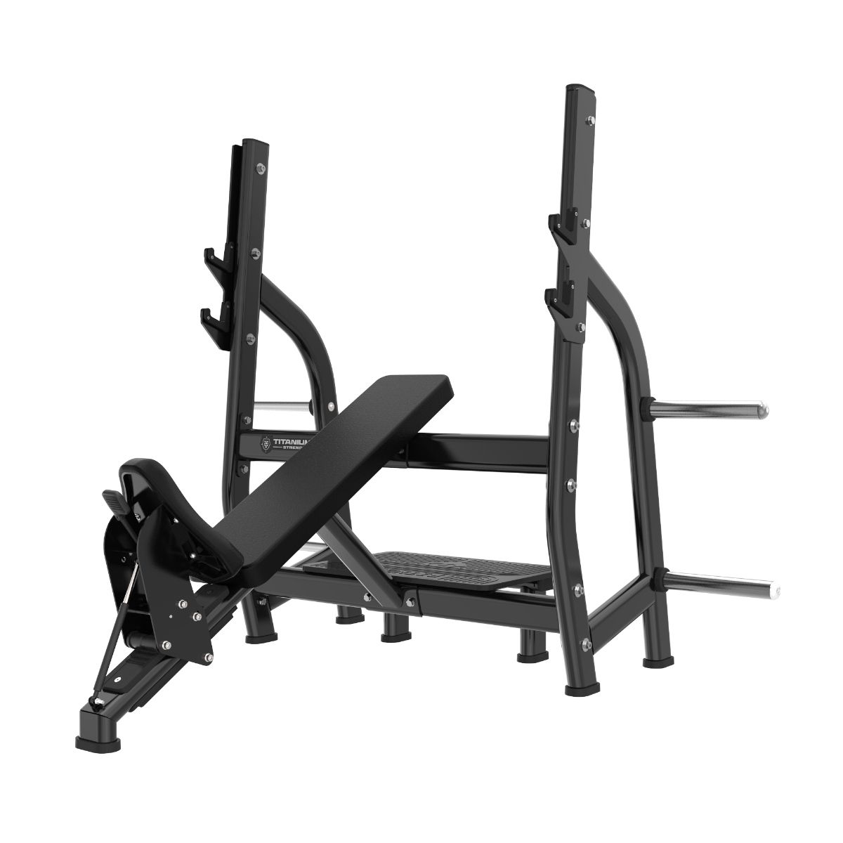 Titanium Strength Black Series Olympic Incline Bench