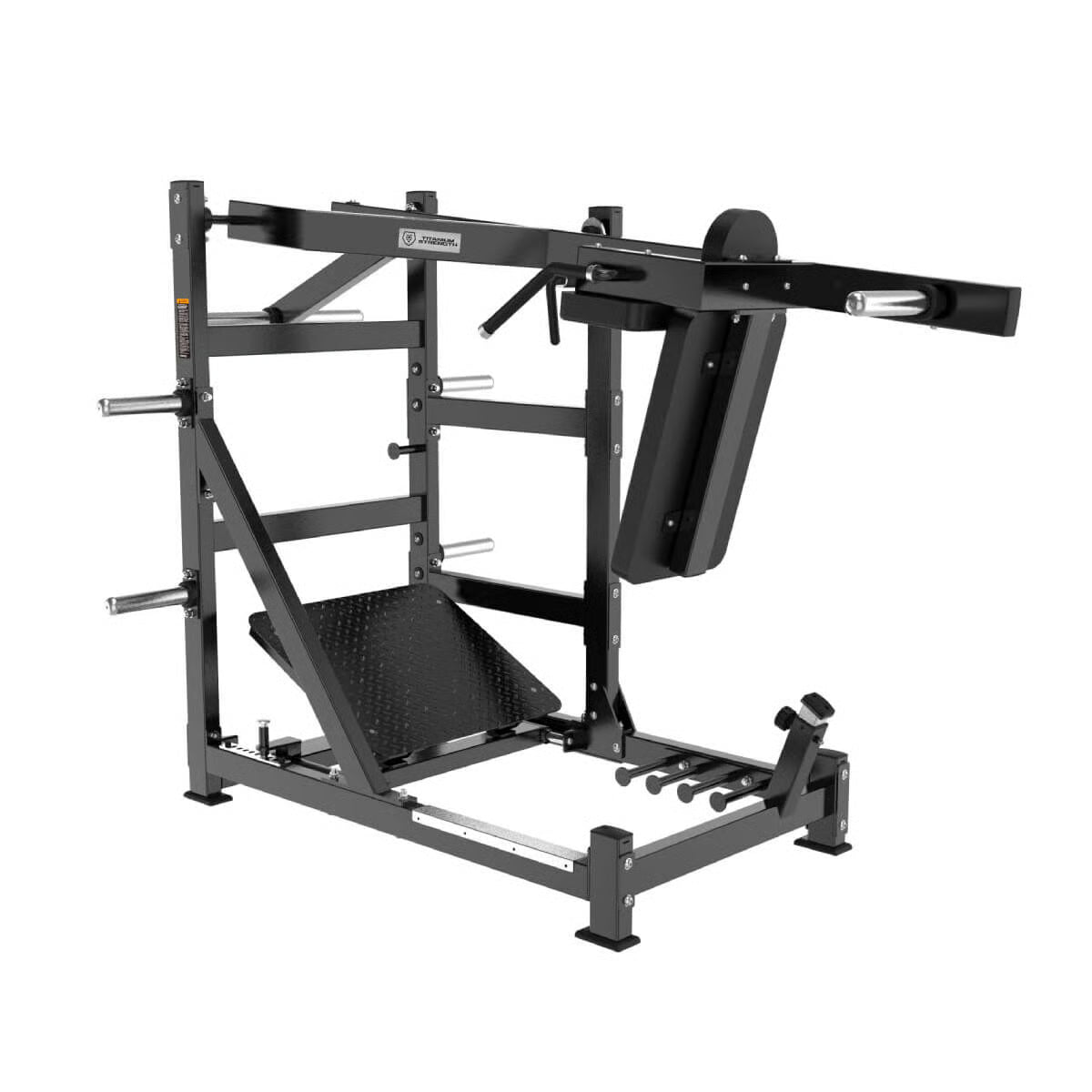 Titanium Strength Black Series Pendulum Hack Squat