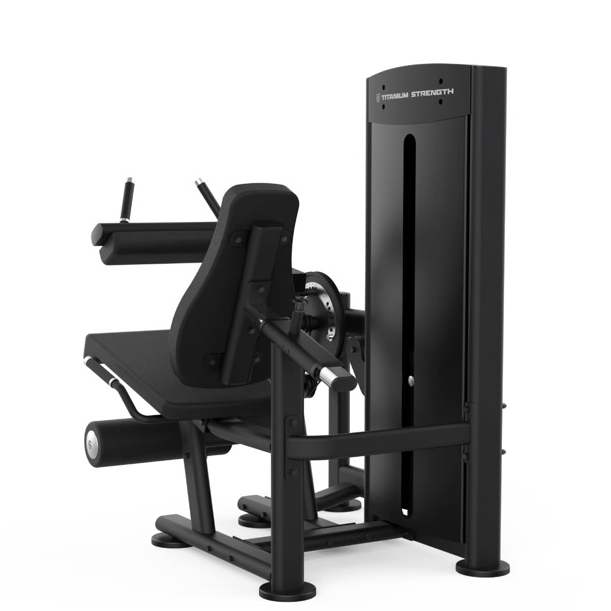 Titanium Strength Black Series Sitzender Beinbeuger und Beinstrecker Maschine