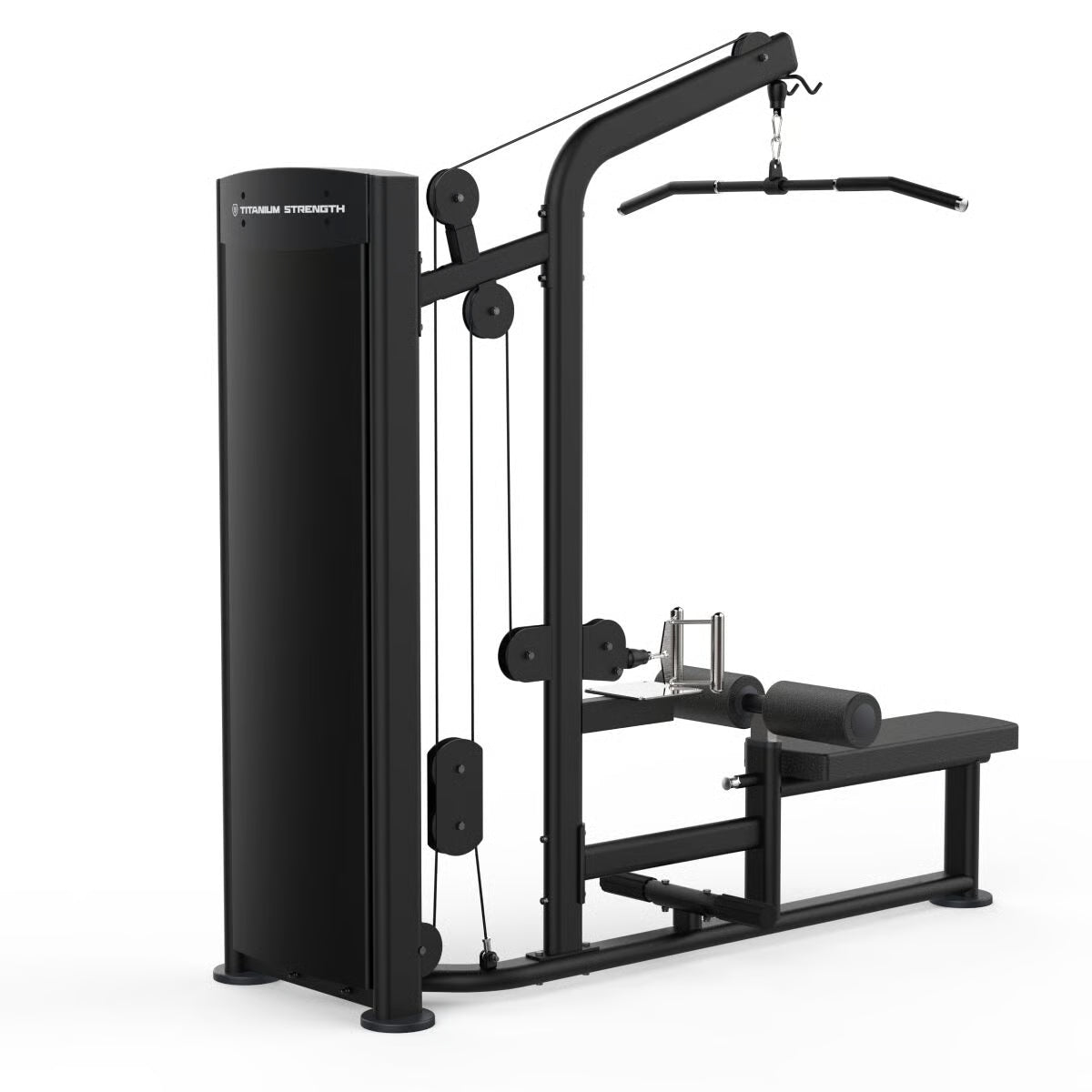 Titanium Strength Black Series Rudergerät und Latzug