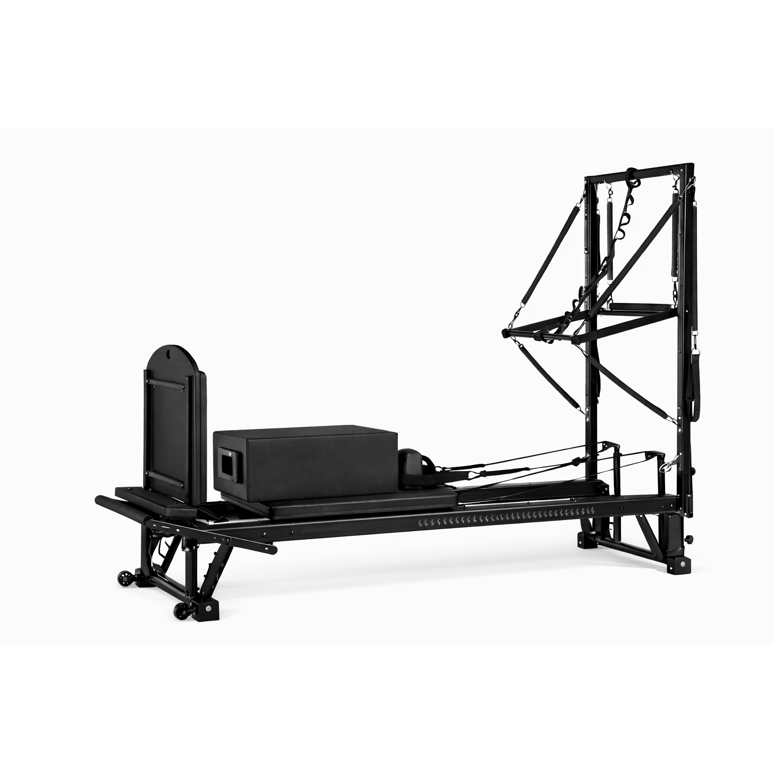The Virtù Line Reformer SERENITA Black Edition – Ansicht 2 — Pilates Reformer | The Virtù Line