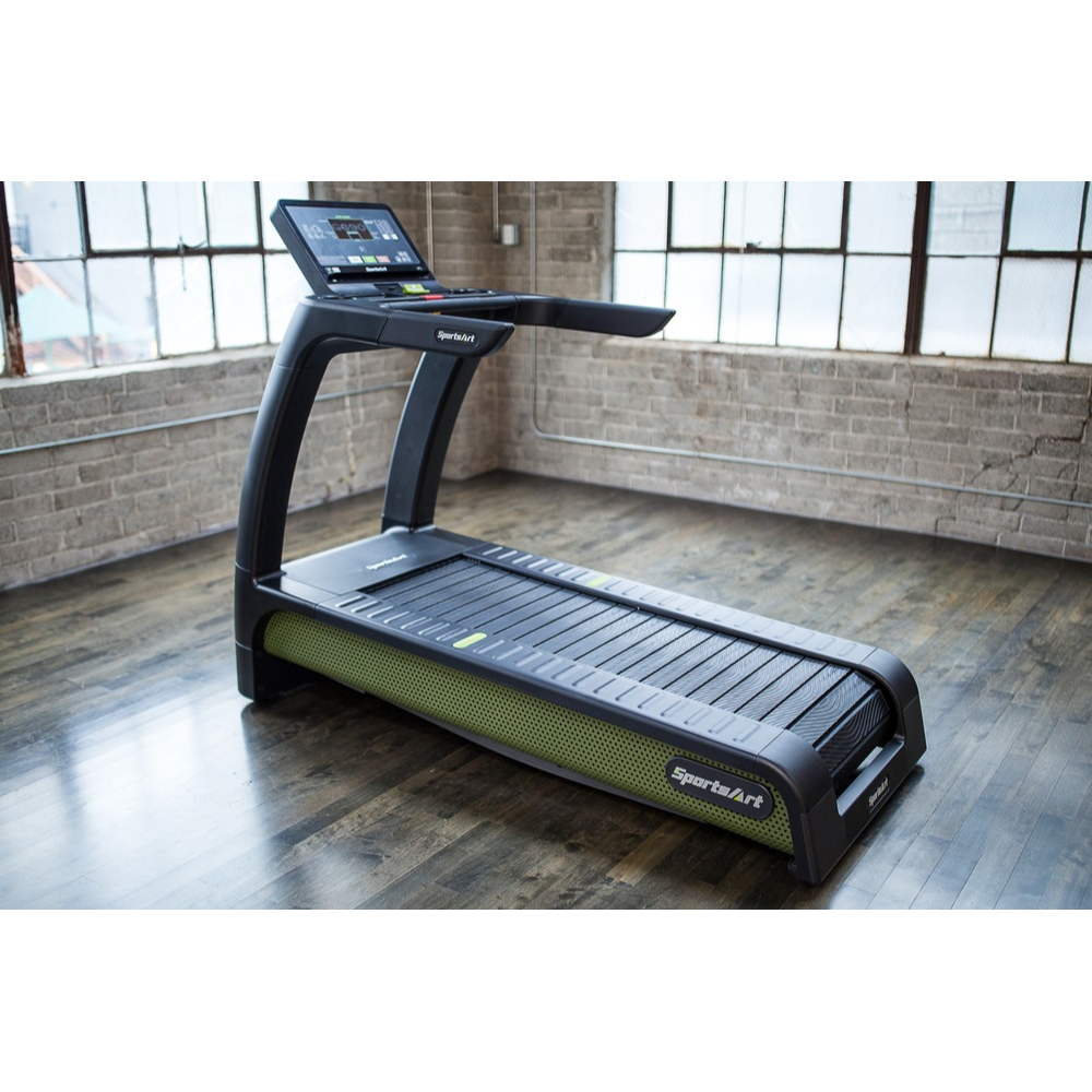 SportsArt ECO-POWR Status Line Laufband G690 Verde