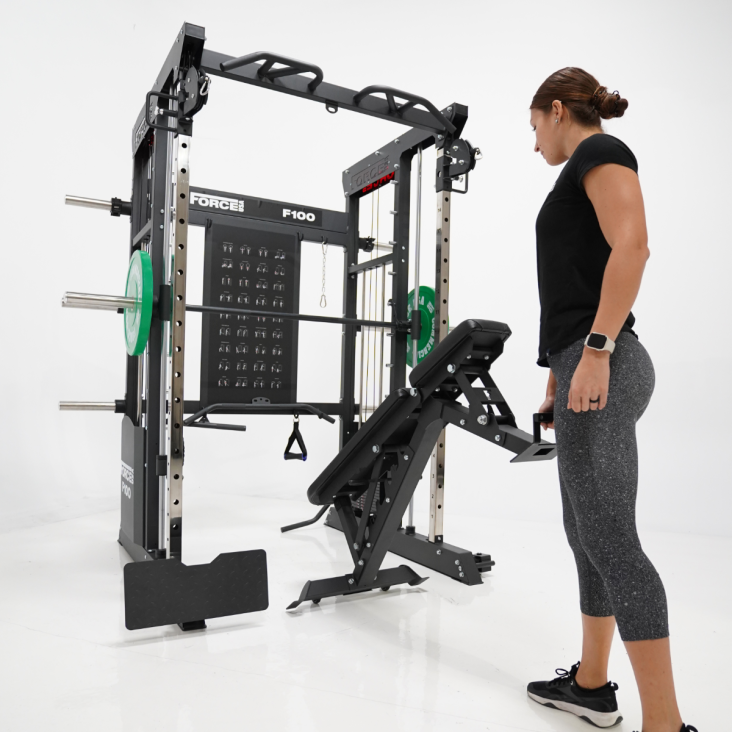 Force USA F100 V2 Functional Trainer inkl. 200 kg Gewichtsplatten F100 V2