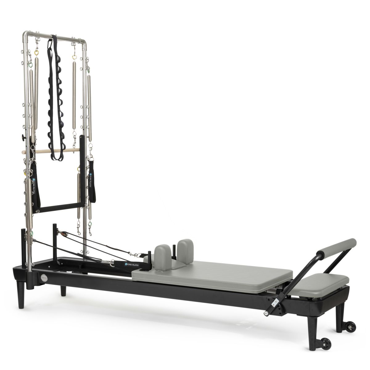 Elina Pilates Nubium Reformer mit Half Cadillac Black Edition