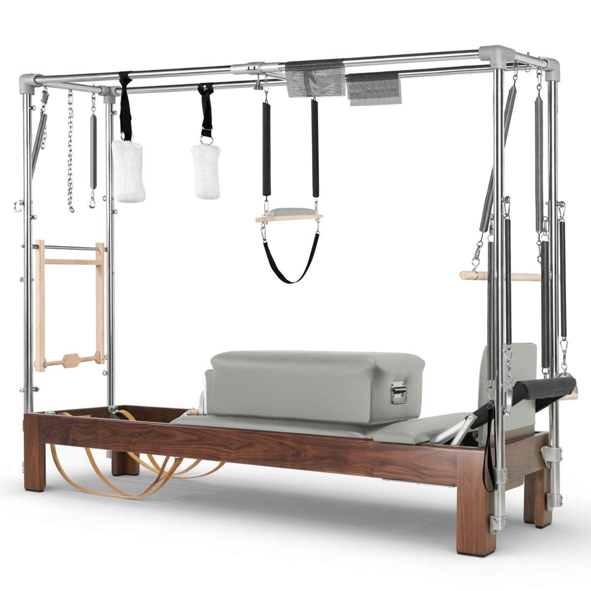 Elina Pilates Klassischer Reformer Cadillac Walnussholz