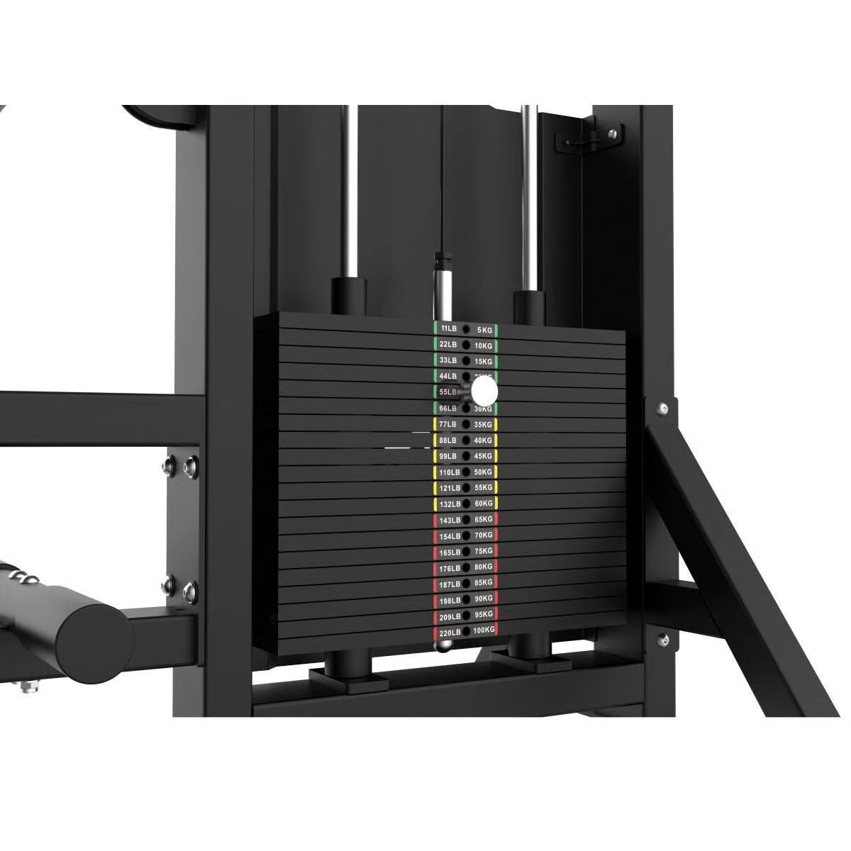 Titanium Strength Elite Series Seitheben Maschine