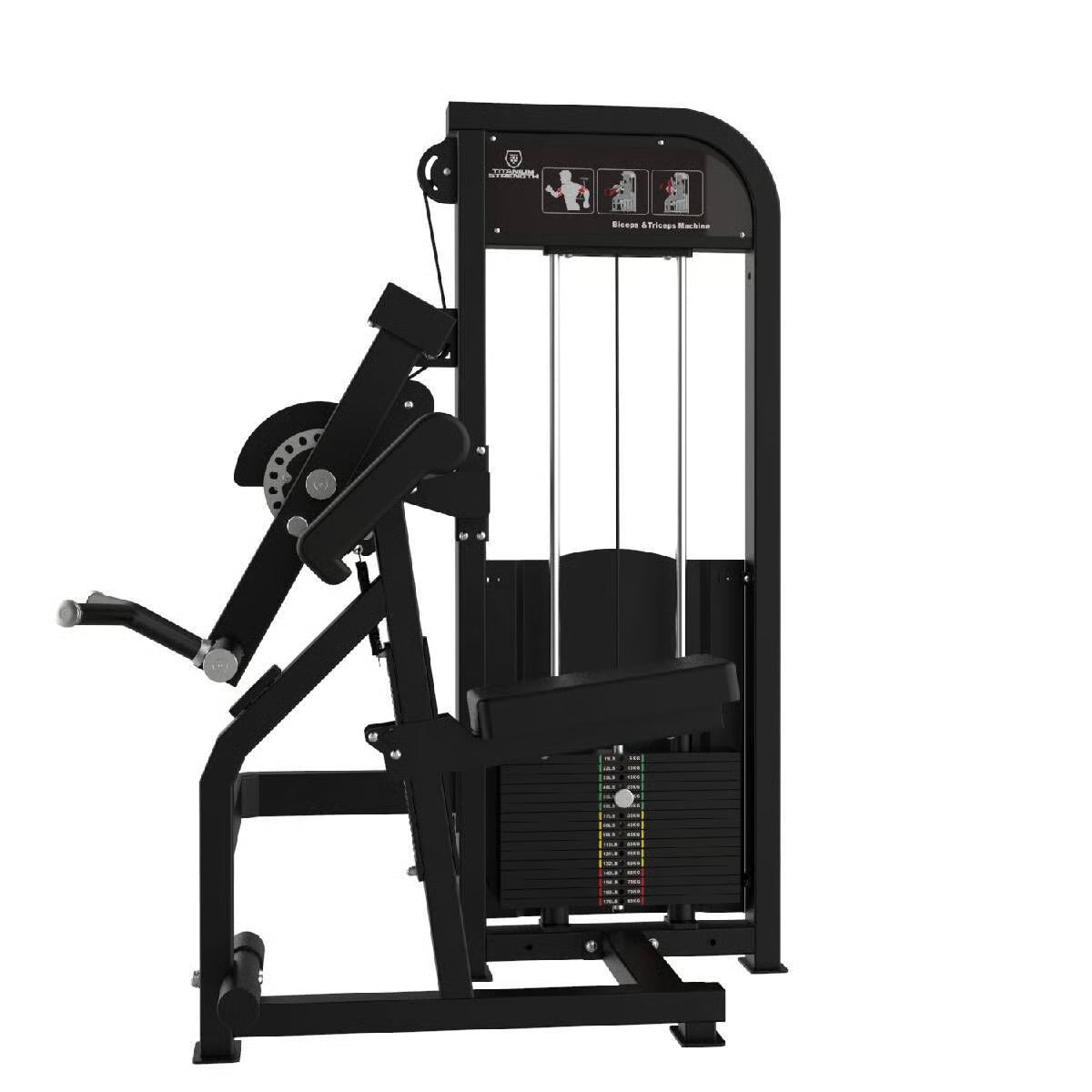 Titanium Strength Elite Series Bizeps und Trizeps Maschine