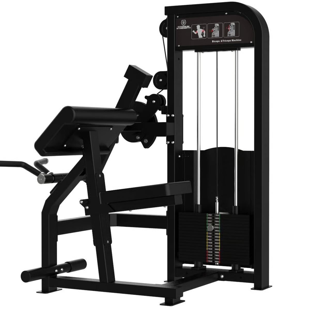 Titanium Strength Elite Series Bizeps und Trizeps Maschine