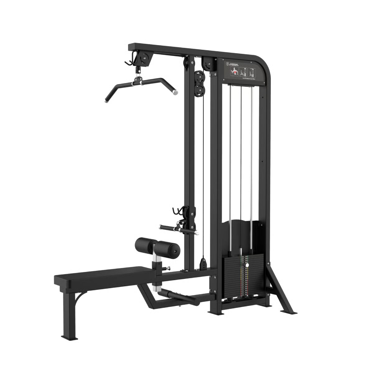 Titanium Strength Elite Series Lat Pulldown und Seated Row
