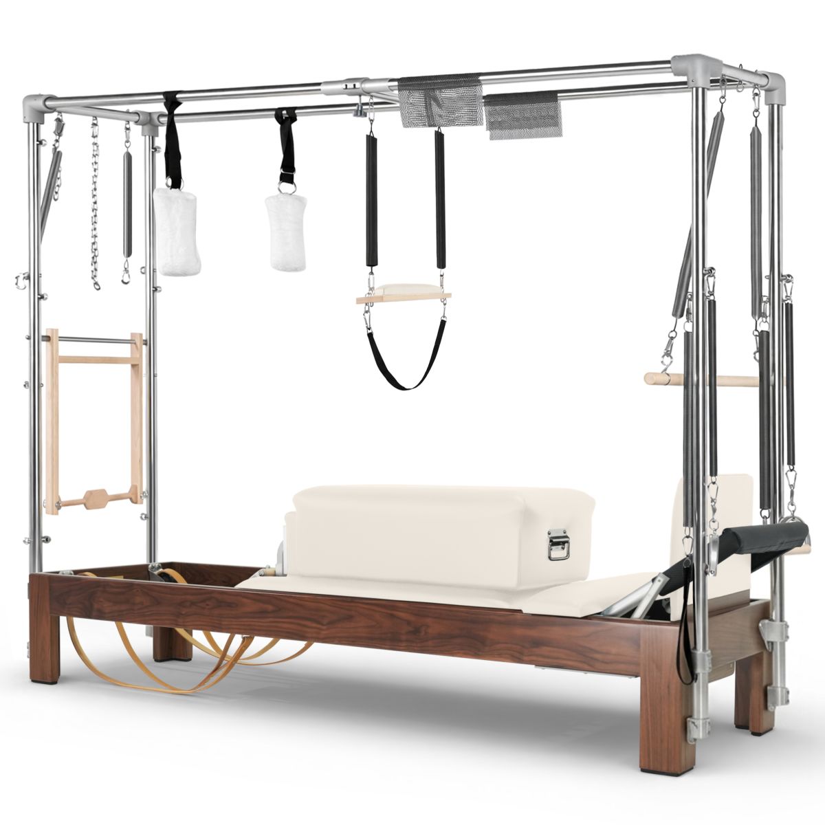 Elina Pilates Klassischer Reformer Cadillac Walnussholz