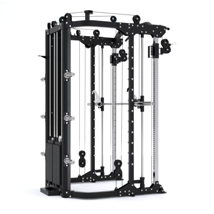 ForceUSA G12™ V2 All-In-One Trainer Double Pulley, Smith Machine, Multifunktionstrainer, Rack und Beinpresse
