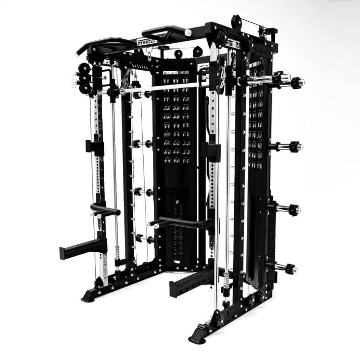 ForceUSA G15™ All-In-One Trainer Smith Machine, Rack und Double Pulley
