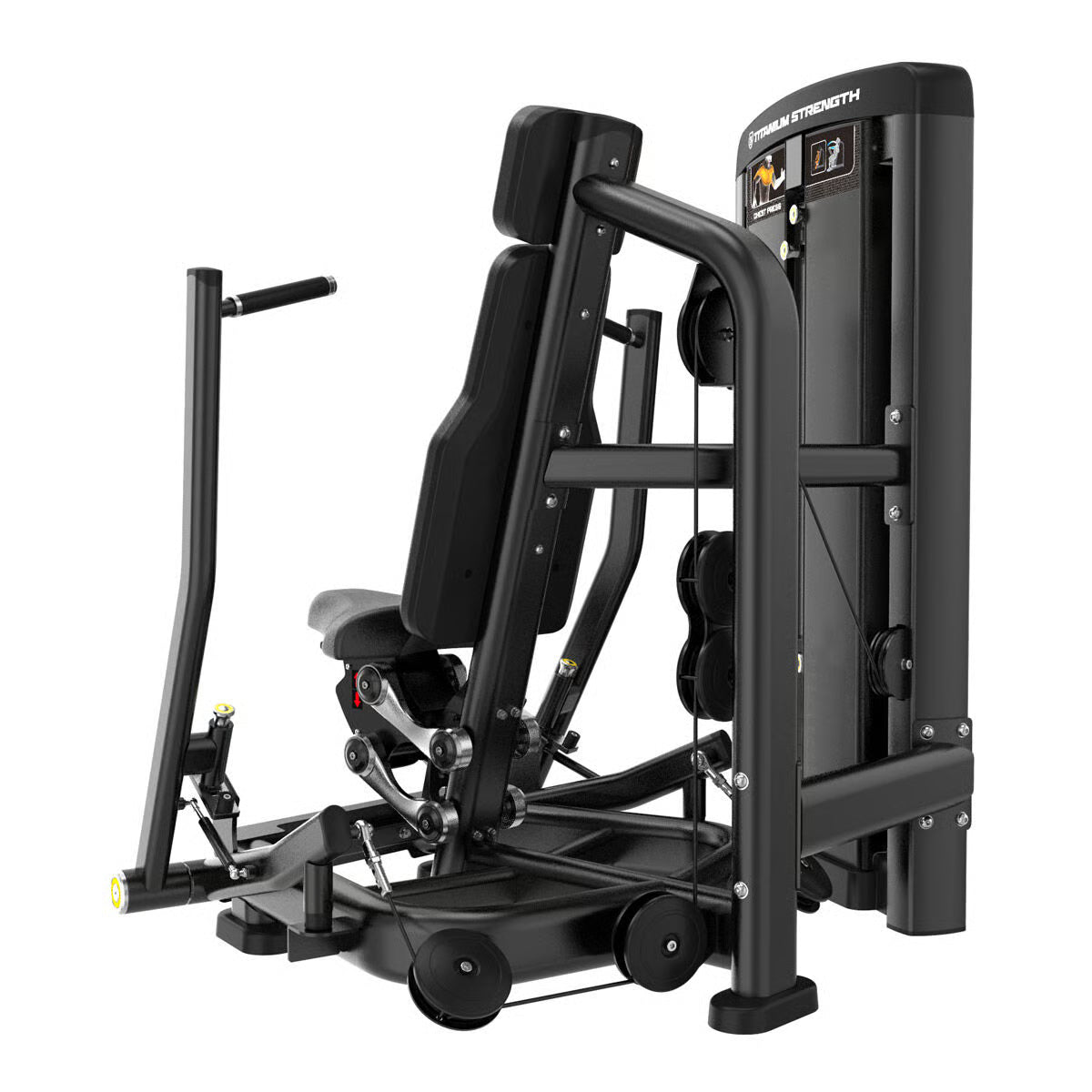 Titanium Strength Genesis Series unilaterale vertikale Brustpresse