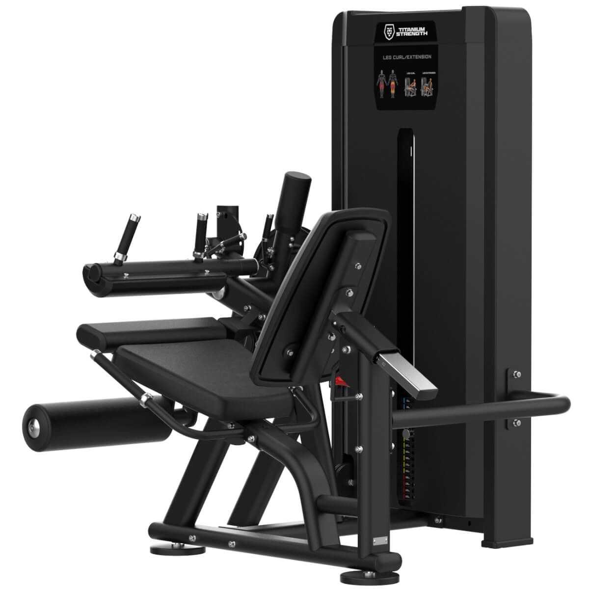 Titanium Strength Genesis Series RX Beinstrecker und Beinbeuger sitzend