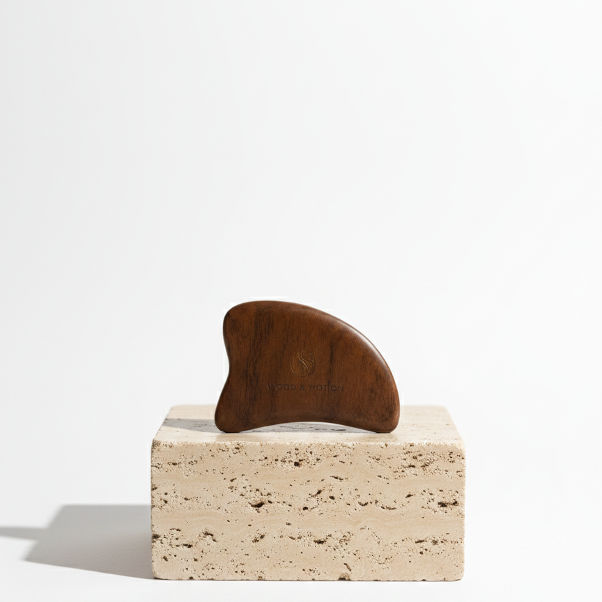 Wood & Motion The Contour Gua Sha aus Holz