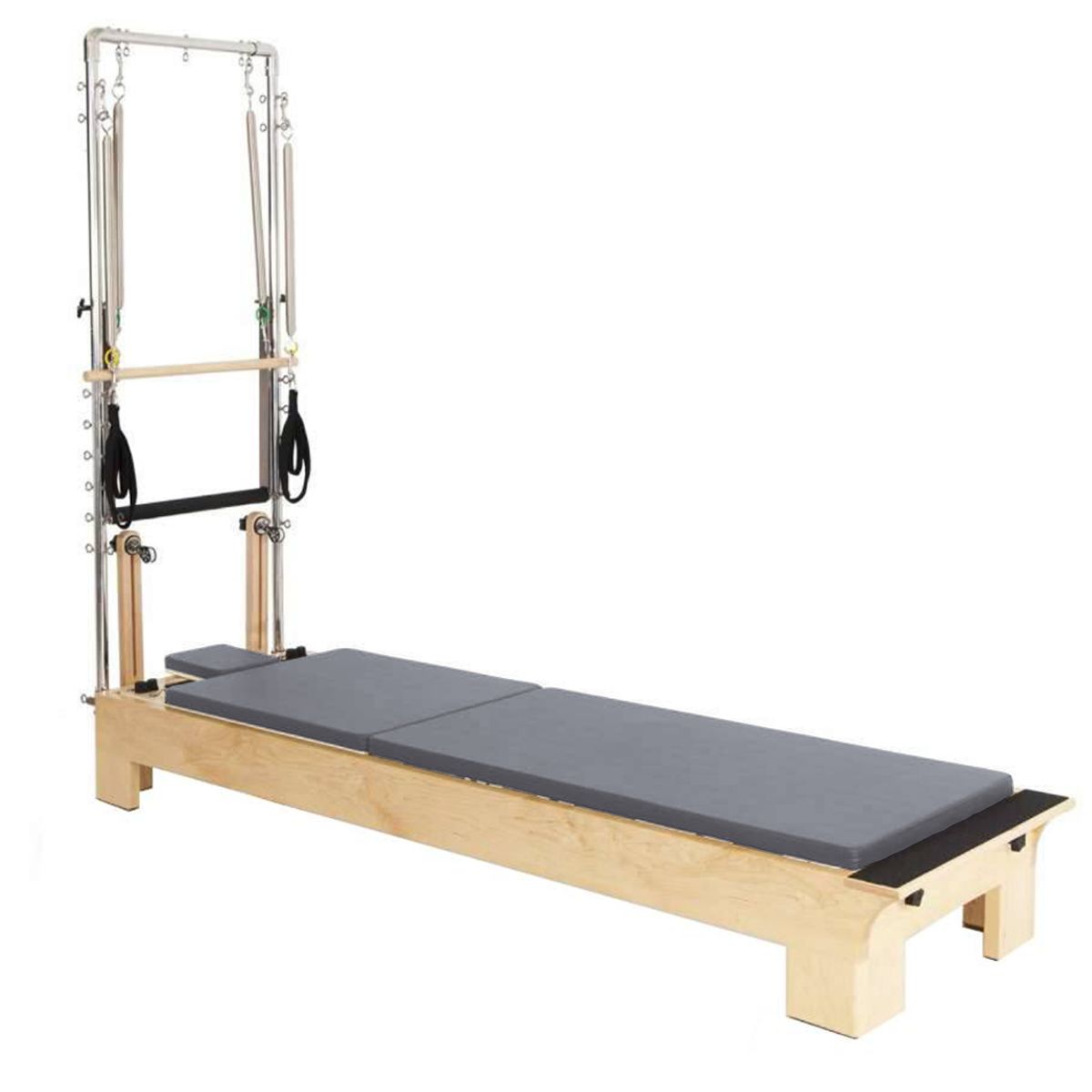 Elina Pilates Holz Reformer mit Half Cadillac – Ansicht 2 — Pilates Reformer | Elina Pilates