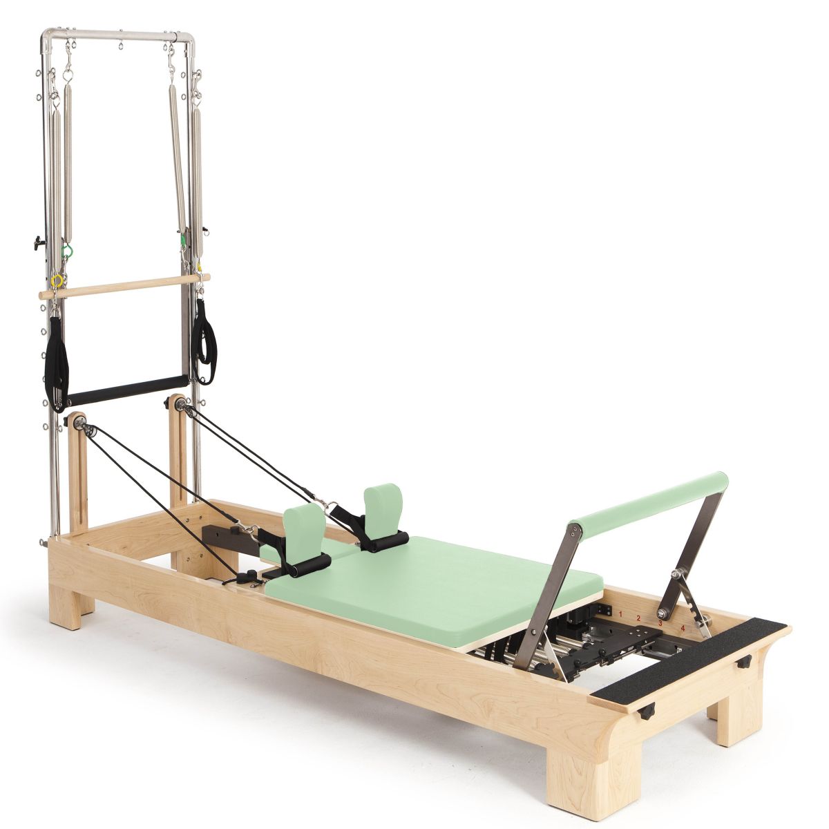 Elina Pilates Holz Reformer mit Half Cadillac – Ansicht 6 — Pilates Reformer | Elina Pilates
