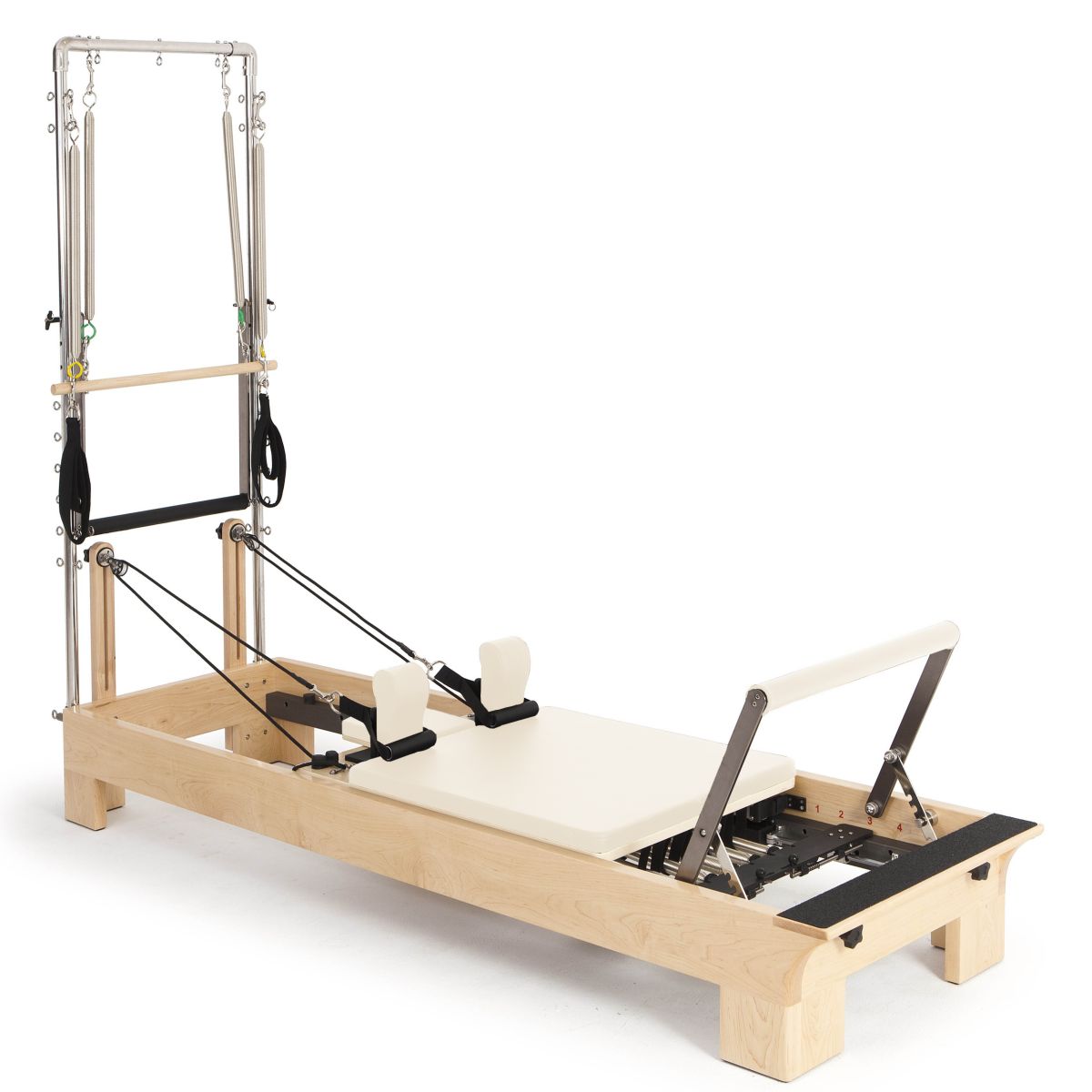 Elina Pilates Holz Reformer mit Half Cadillac – Ansicht 8 — Pilates Reformer | Elina Pilates