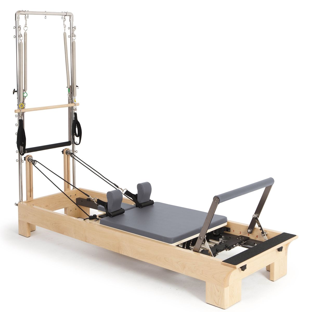 Elina Pilates Holz Reformer mit Half Cadillac — Pilates Reformer | Elina Pilates