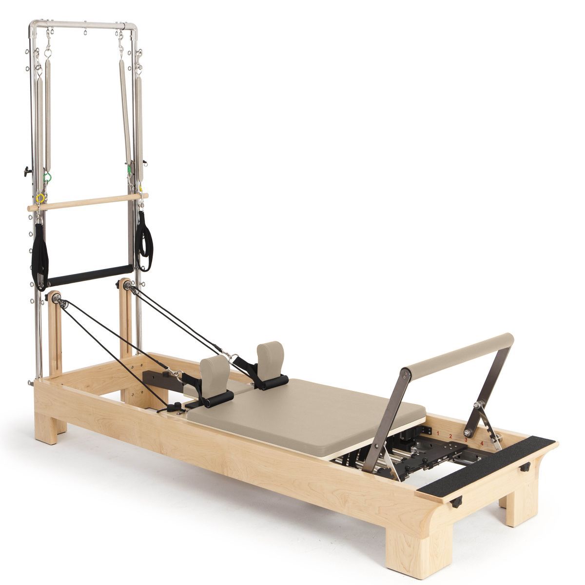 Elina Pilates Holz Reformer mit Half Cadillac