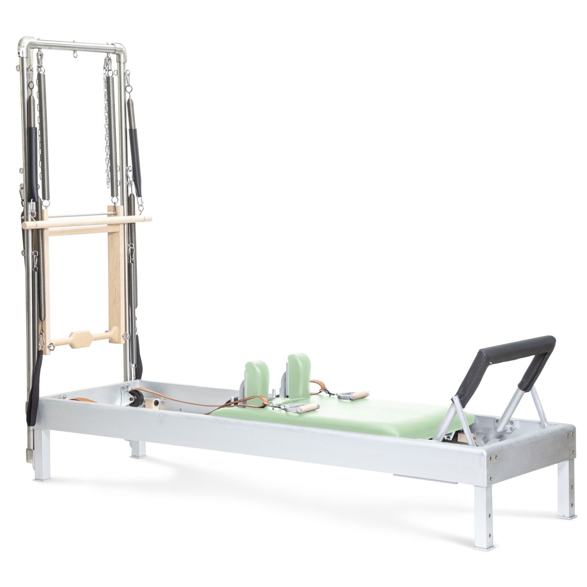Elina Pilates Classic Aluminium 86" Reformer mit Half Cadillac – Ansicht 9 — Pilates Reformer | Elina Pilates